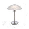 Paul Neuhaus ENOVA Table lamp LED silver, 1-light source