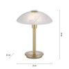 Paul Neuhaus ENOVA Table lamp LED brass, 1-light source