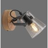JUST LIGHT GERDA LANGSTRÖM Wall Light Ecru, black, 1-light source
