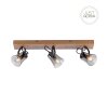 JUST LIGHT GERDA LANGSTRÖM Ceiling Light Ecru, black, 3-light sources