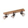 JUST LIGHT GERDA LANGSTRÖM Ceiling Light Ecru, black, 3-light sources