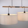 JUST LIGHT GERDA SOFIE Pendant Light Ecru, black, 2-light sources
