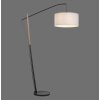 Leuchten-Direkt GREEN SOFIE Floor Lamp Ecru, black, 1-light source