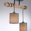 JUST LIGHT GERDA TRIBU Ceiling Light Ecru, black, 2-light sources