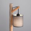 JUST LIGHT GERDA TRIBU Table lamp Ecru, black, 1-light source