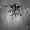 Paul Neuhaus ICICLE Ceiling Light black, 4-light sources