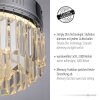 Paul Neuhaus KRISTA Ceiling Light LED chrome, 1-light source