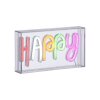Leuchten-Direkt NEON-HAPPY decorative light LED transparent, clear, 1-light source