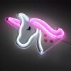 Leuchten-Direkt NEON-UNICORN decorative light LED transparent, clear, 1-light source