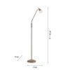 Paul Neuhaus PINO Floor Lamp LED antique brass, 1-light source