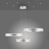 Paul Neuhaus SCULLI Pendant Light LED silver, 2-light sources