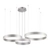Paul Neuhaus SCULLI Pendant Light LED silver, 2-light sources