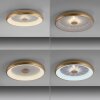 Leuchten-Direkt VERTIGO Ceiling Light LED gold, 1-light source, Remote control
