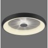 Leuchten-Direkt VERTIGO Ceiling Light LED black, 1-light source, Remote control