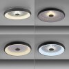 Leuchten-Direkt VERTIGO Ceiling Light LED black, 1-light source, Remote control