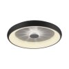 Leuchten-Direkt VERTIGO Ceiling Light LED black, 1-light source, Remote control