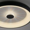 Leuchten-Direkt VERTIGO Ceiling Light LED black, 1-light source, Remote control