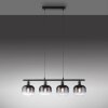 Leuchten-Direkt ZEA Pendant Light black, 4-light sources