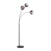 Leuchten-Direkt ZEA Floor Lamp black, 3-light sources