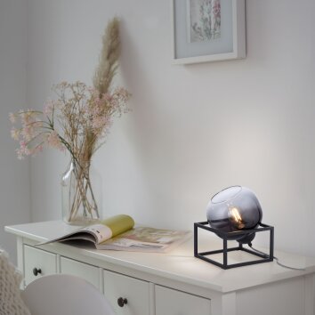 Leuchten-Direkt ZEA Table lamp black, 1-light source