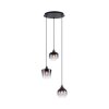 Leuchten-Direkt ZEA Pendant Light black, 3-light sources