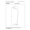 Lucide STIRLING Floor Lamp LED black, 1-light source