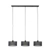 MESH Pendant Light anthracite, 3-light sources
