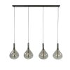 DROP Pendant Light anthracite, 4-light sources