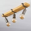 PRAIA Ceiling Light brown, grey, 3-light sources