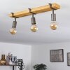 PRAIA Ceiling Light brown, grey, 3-light sources