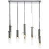 Brilliant GLASINI Pendant Light black, 8-light sources