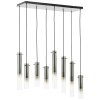 Brilliant GLASINI Pendant Light black, 8-light sources