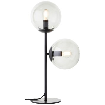 Brilliant ARIOL Table lamp black, 2-light sources