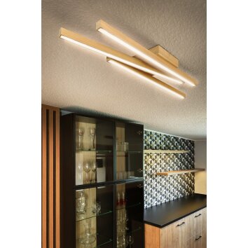 Cajas Ceiling Light LED Ecru, 3-light sources