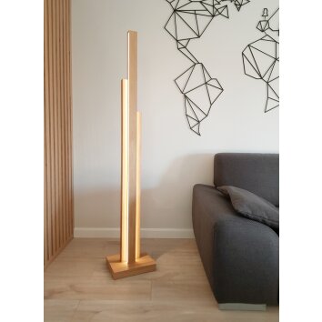 Chinchinales Floor Lamp LED Ecru, 3-light sources