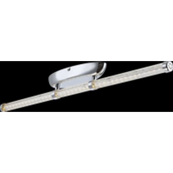 GLOBO Ceiling Light LED chrome, 1-light source