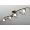 EGLO ceiling spotlight gold, brass, white
