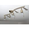 EGLO ceiling spotlight gold, brass, white