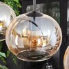 APEDO Pendant Light - glass Amber, 5-light sources