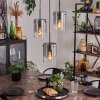 PARANE Pendant Light - glass clear, Smoke-coloured, 3-light sources