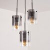 PARANE Pendant Light - glass clear, Smoke-coloured, 3-light sources