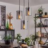 PARANE Pendant Light - glass Smoke-coloured, 3-light sources