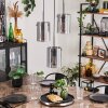 PARANE Pendant Light - glass Smoke-coloured, 3-light sources