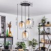 APEDO Pendant Light - glass Amber, clear, 3-light sources