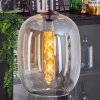 APEDO Pendant Light - glass Amber, clear, 3-light sources