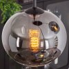 APEDO Pendant Light - glass Smoke-coloured, 3-light sources