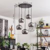 APEDO Pendant Light Smoke-coloured, 5-light sources