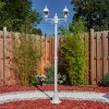 NAOFE Lamp Post white, 2-light sources