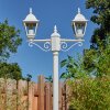 NAOFE Lamp Post white, 2-light sources