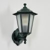 LORIA Outdoor Wall Light green, black, 1-light source